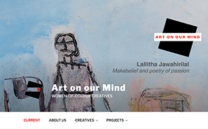 Art on our Mind website